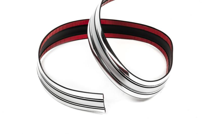 Купити Хром молдинг на метраж sal94 (1 метр, 44.5 мм)