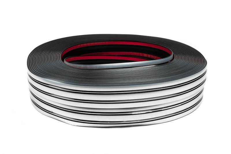 Купити Хром молдинг на метраж sal93 (1 метр, 43 мм)