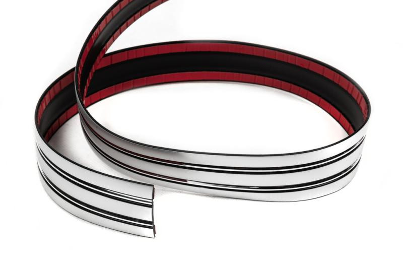 Купити Хром молдинг на метраж sal93 (1 метр, 43 мм)