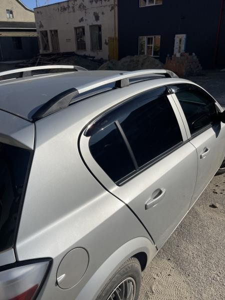 Купить Рейлинги алюминиевые (HB, хром) для Opel Astra H 2004-2013 гг