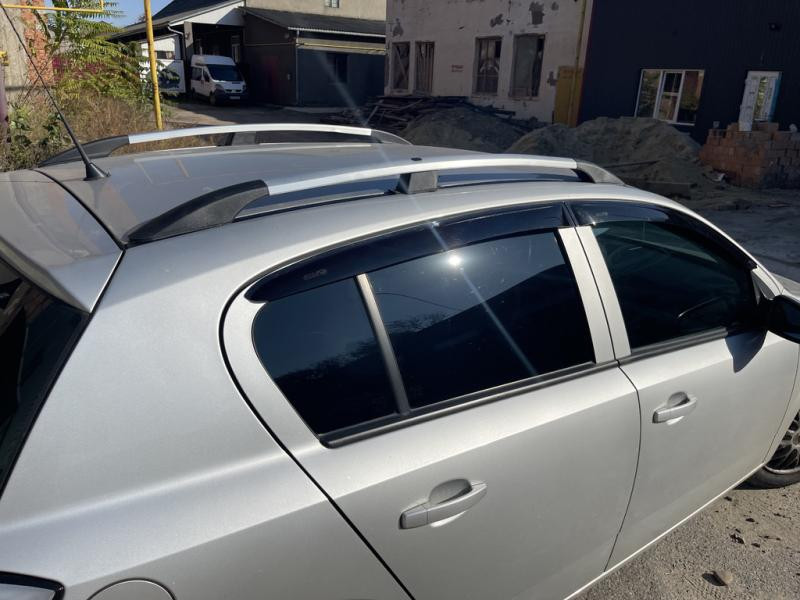 Купить Рейлинги алюминиевые (HB, хром) для Opel Astra H 2004-2013 гг