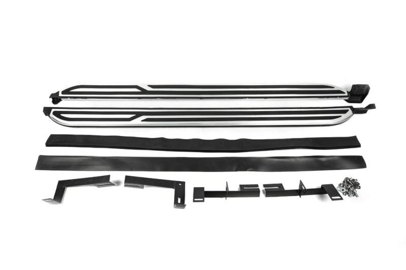 Купить Боковые пороги OEM (2 шт., алюминий) для Renault Duster 2018-2024 гг