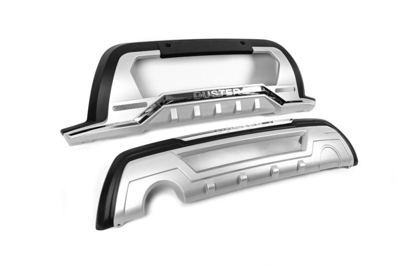 Купить Передняя и задняя накладки (2 шт) для Renault Duster 2018-2024 гг