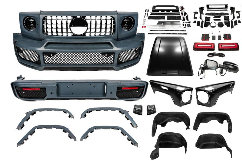 Купить Комплект рестайлинга на G63 BRB 2018 для Mercedes G сlass W463 1990-2018 гг