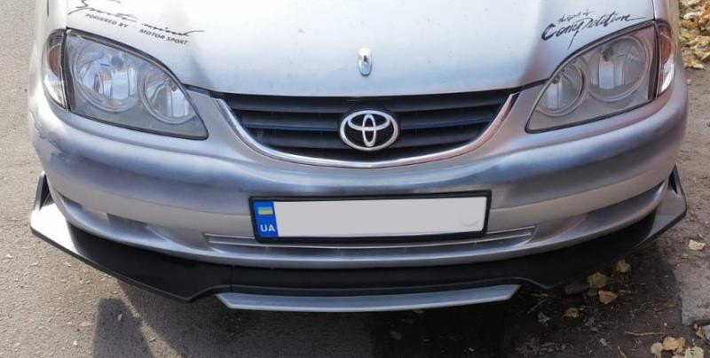 Купити Універсальна передня лип накладка Niken Grey (ABS)