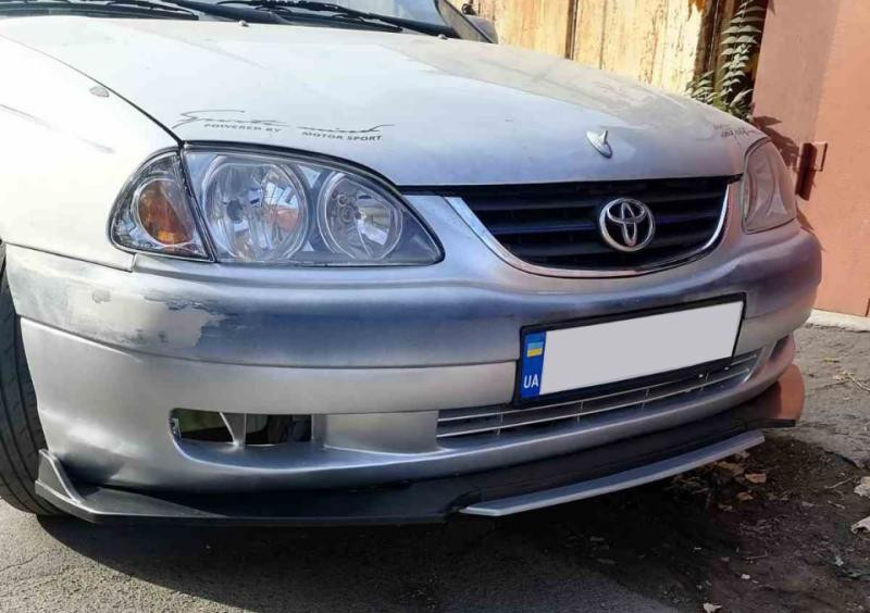 Купити Універсальна передня лип накладка Niken Grey (ABS)