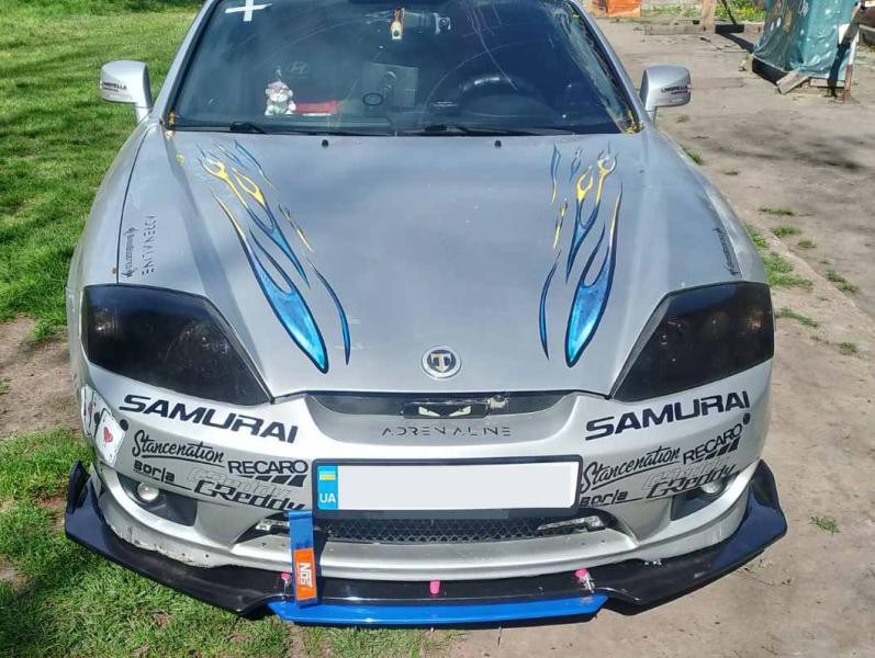 Купити Універсальна передня лип накладка Niken Blue (ABS)