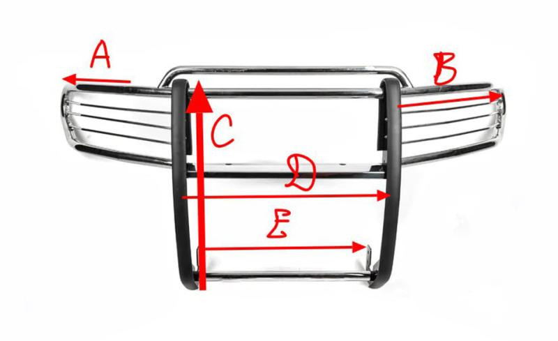 Купить Кенгурятник A098600 (нерж.) для Toyota FJ Cruiser