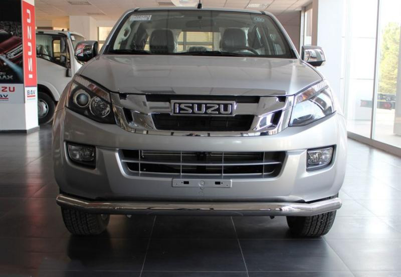 Купить Передняя защита Texas (76мм, нерж) для Isuzu D-Max 2011-2019 гг