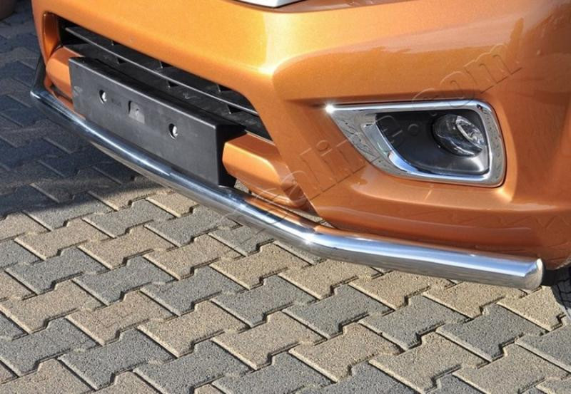 Купить Передняя защита Texas 2015-2019 (76мм, нерж) для Mitsubishi L200