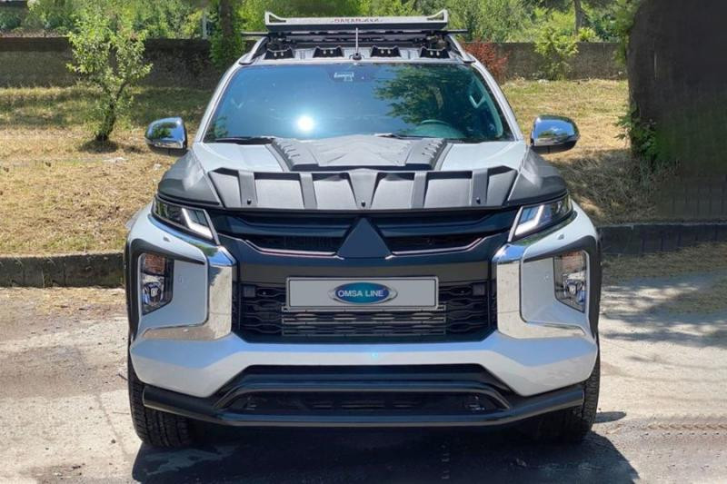 Купити Передній подвійний ус Vegas 2019-2025 (чорн, 76мм) для Mitsubishi L200 рр