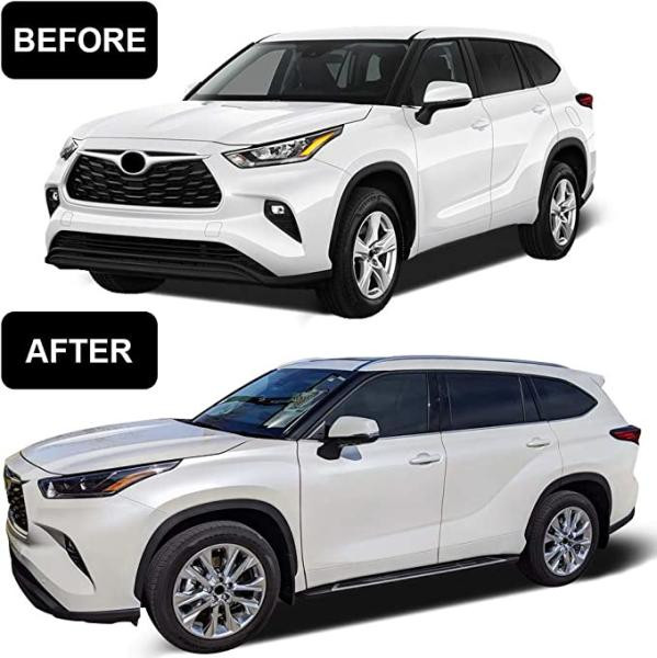 Купити Бокові підніжки OEM (2 шт., Алюміній) для Toyota Highlander 2019- рр