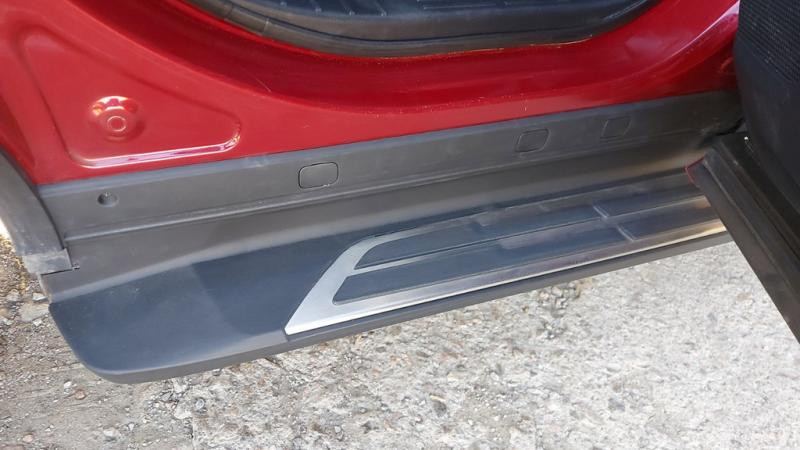 Купити Бокові підніжки OEM (2 шт., Алюміній) для Toyota Highlander 2019- рр