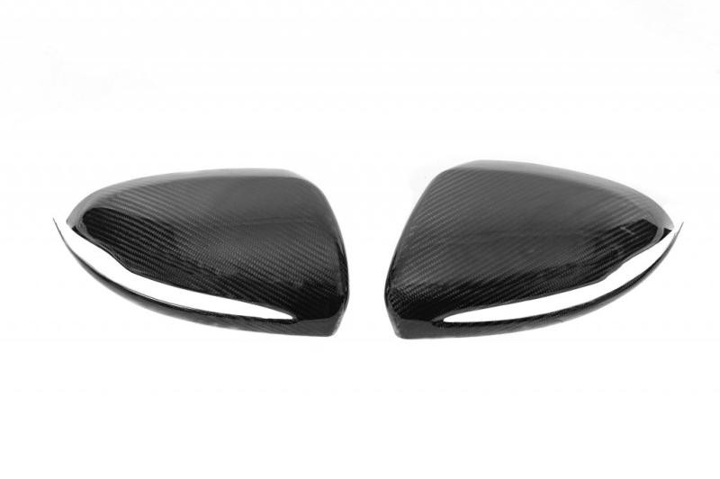 Купити Накладки на дзеркала (2 шт, карбон) для Mercedes GLC X253