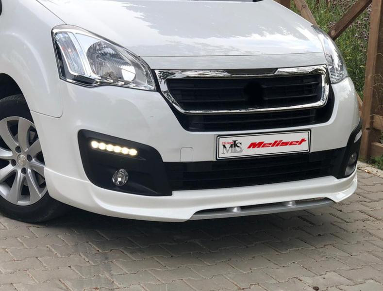 Купить Передняя юбка 2015-2018 (под покраску) для Peugeot Partner Tepee