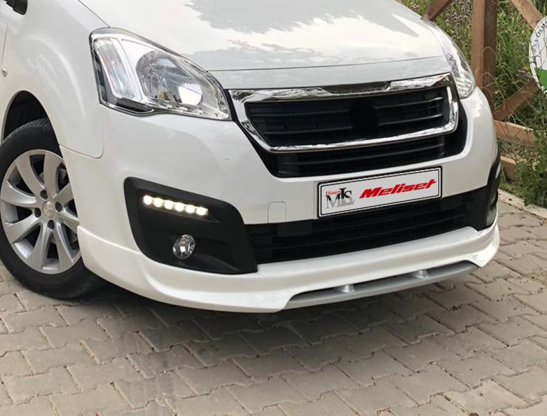 Купить Передняя юбка 2015-2018 (под покраску) для Peugeot Partner Tepee