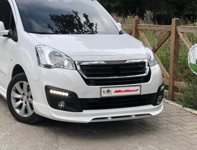 Купить Передняя юбка 2015-2018 (под покраску) для Peugeot Partner Tepee