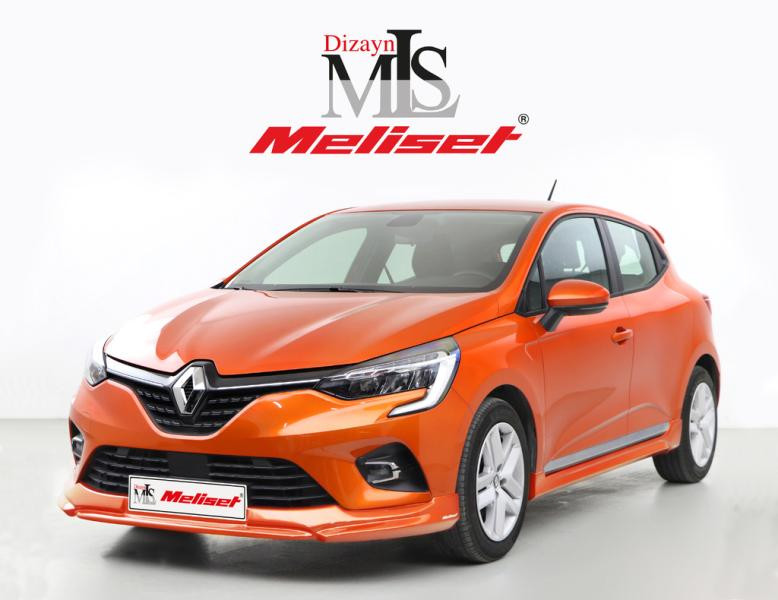 Купити Накладка на передній бампер (під фарбування) для Renault Clio V 2019- рр