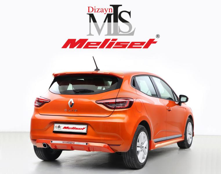 Купити Накладка на задній бампер (під фарбування) для Renault Clio V 2019- рр