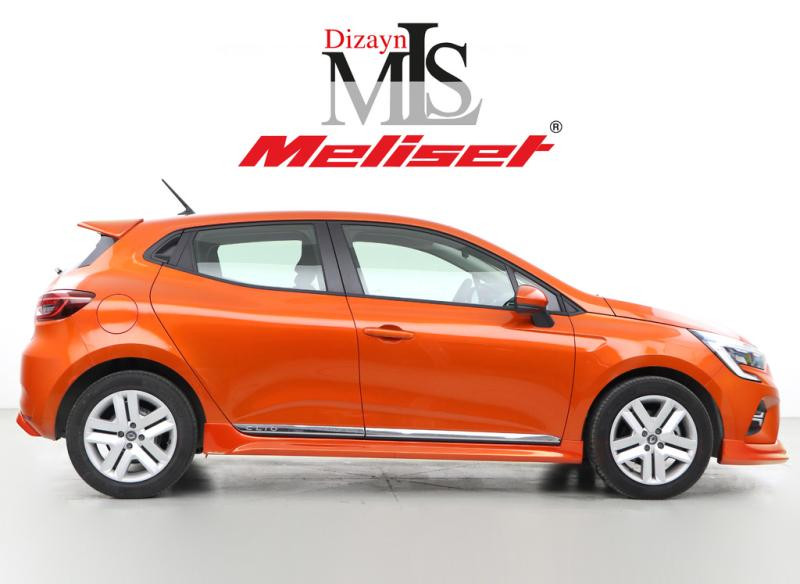 Купити Бокові пороги (під фарбування) для Renault Clio V 2019- рр