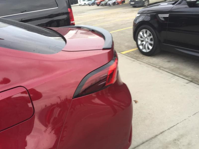 Купити Спойлер (Meliset, під фарбування) для Toyota Corolla 2019- рр