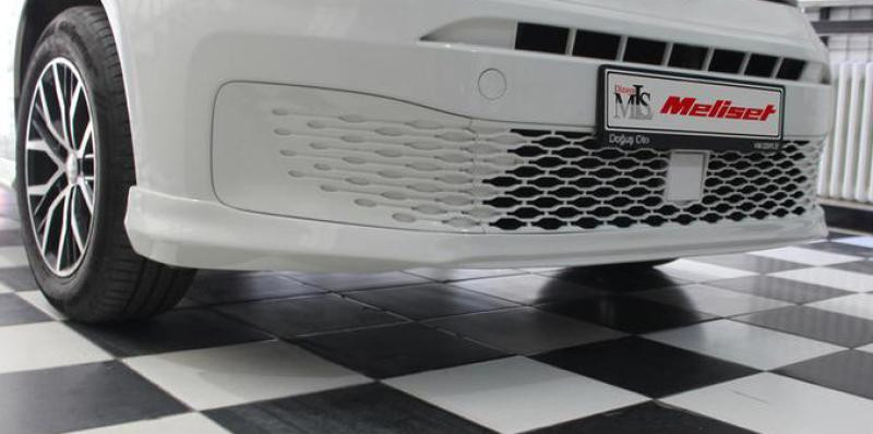 Купити Накладка на передній бампер (під фарбування) для Ford Connect 2021- рр