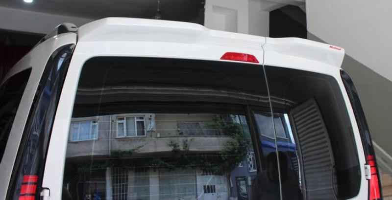 Купити Спойлер (2 дверка, під фарбування) для Ford Connect 2021- рр