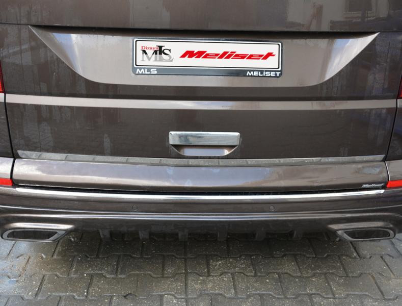 Купить Пластиковая накладка на багажник (под покраску) для Volkswagen T6