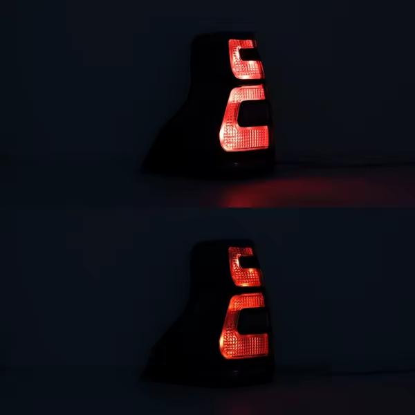 Купить Задние фонари BlackEdition V1 Plus (2017-2023, 2 шт) для Toyota Land Cruiser Prado 150