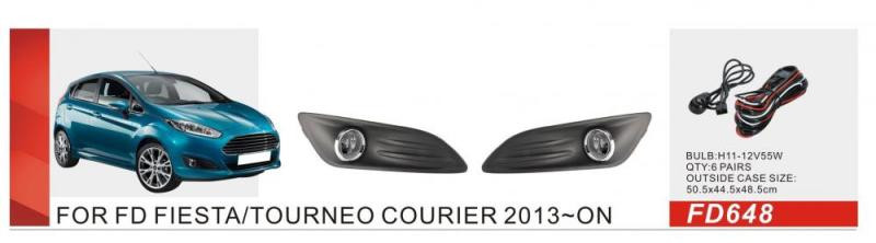 Купить Противотуманки (2013-2017, галогенные) для Ford Fiesta