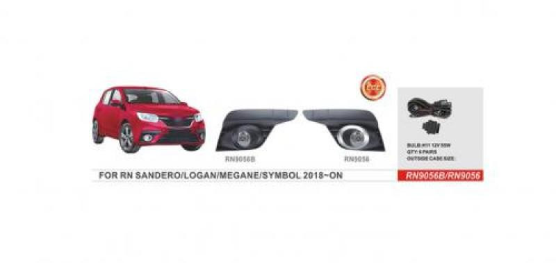 Купить Противотуманки 2018-2021 (2 шт, галогенные) для Renault Sandero