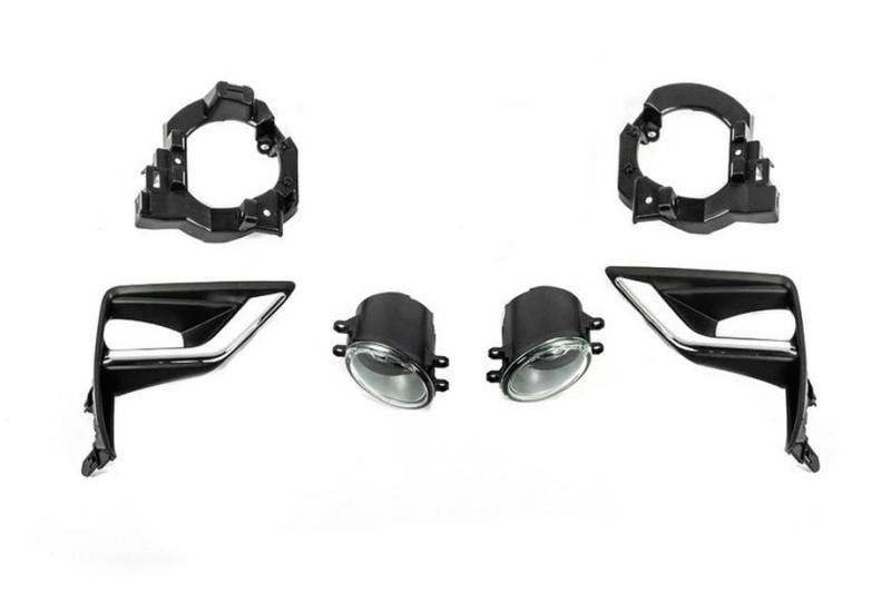 Купить Противотуманки 2017-2021 (2 шт, галогенные) для Toyota Land Cruiser Prado 150