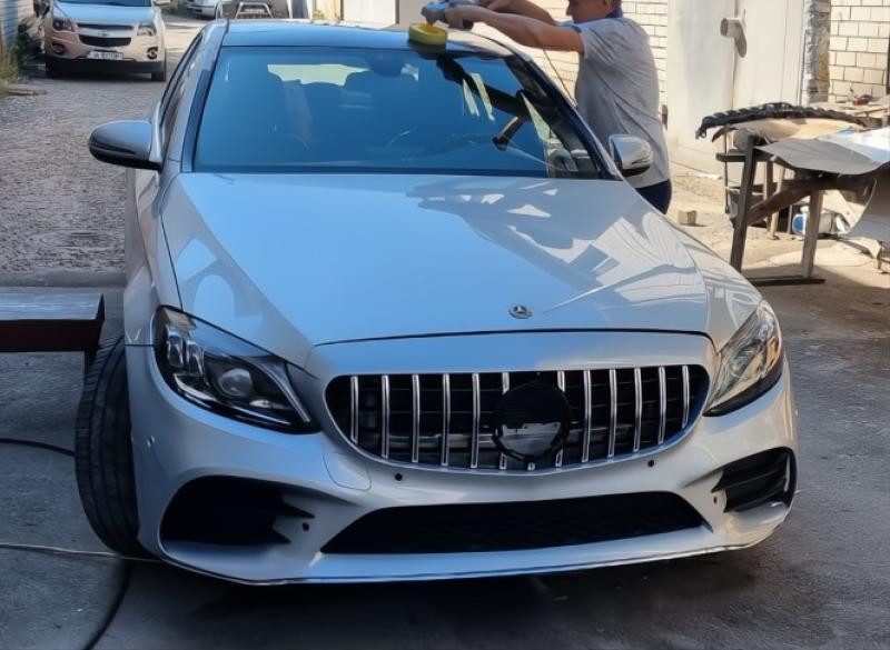 Купити Передній бампер в зборі (AMG Line 2018-2021) для Mercedes C-сlass W205 рр