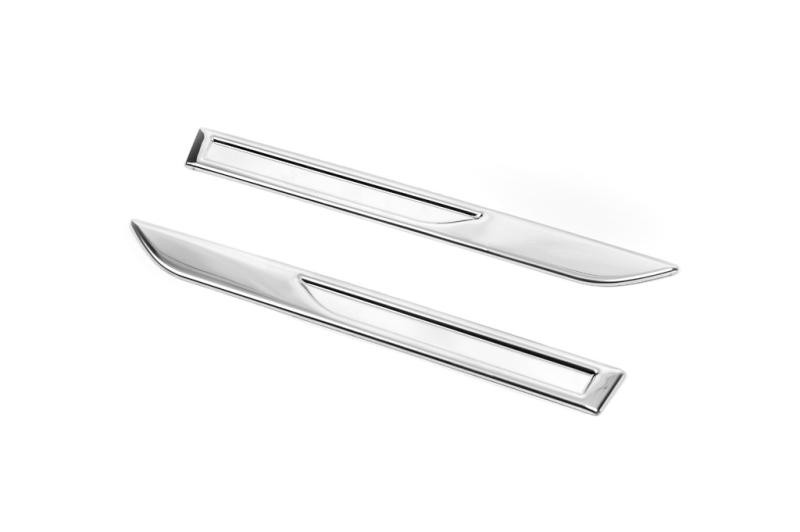 Купить Накладки указателя поворота 2021-2025 (2 шт, нерж) для Renault Megane IV