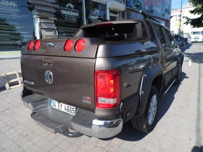 Купить Расширители колесных арок (стекловолокно, под покраску) 19 см для Volkswagen Amarok 2010-2022 гг