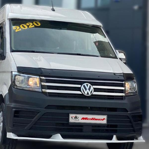 Купити Накладка ліп на передній бампер (під фарбування) для Volkswagen Crafter 2016- рр
