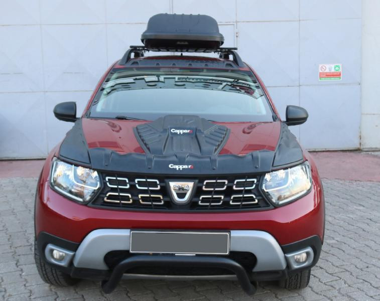 Купить Комплект накладок на капот DRAGON (3 шт) для Renault Duster 2018-2024 гг