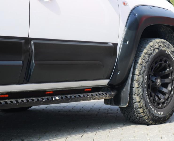 Купить Молдинг двери EuroCap (6 шт, ABS) для Volkswagen Amarok 2010-2022 гг