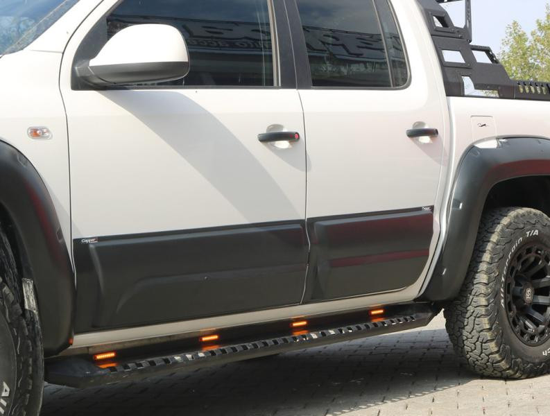Купить Молдинг двери EuroCap (6 шт, ABS) для Volkswagen Amarok 2010-2022 гг