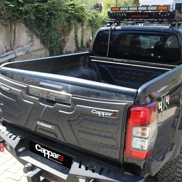 Купить Накладка на кромку борта (3 шт.) для Mitsubishi L200 2015-2024 гг