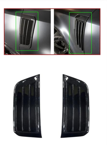 Купити Карбонові накладки на вентиляцію крил (2 шт) для Land Rover Defender 2019- рр