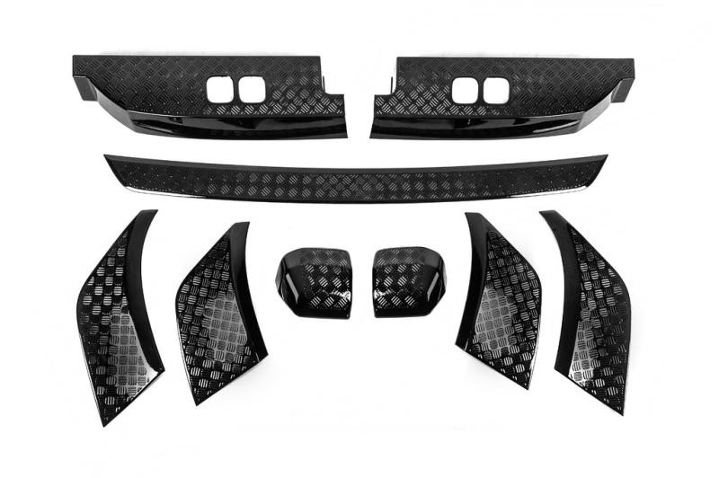 Купить Комплект накладок по кузову для Land Rover Defender 2019- рр