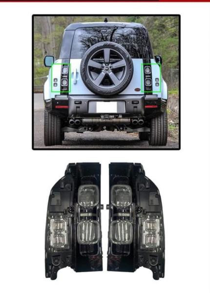 Купить Задние фонари LED (2 шт) для Land Rover Defender 2019- рр