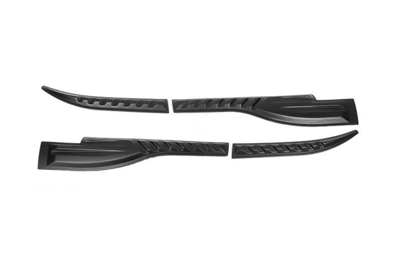 Купить Верхние молдинги дверей (4 шт, ABS) для Mitsubishi L200 2006-2015 гг