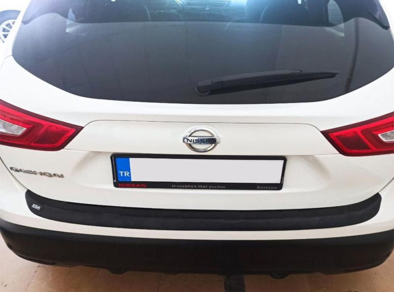 Купити Накладка на задній бампер Esa (2017-2021, ABS) для Nissan Qashqai/Rogue Sport рр