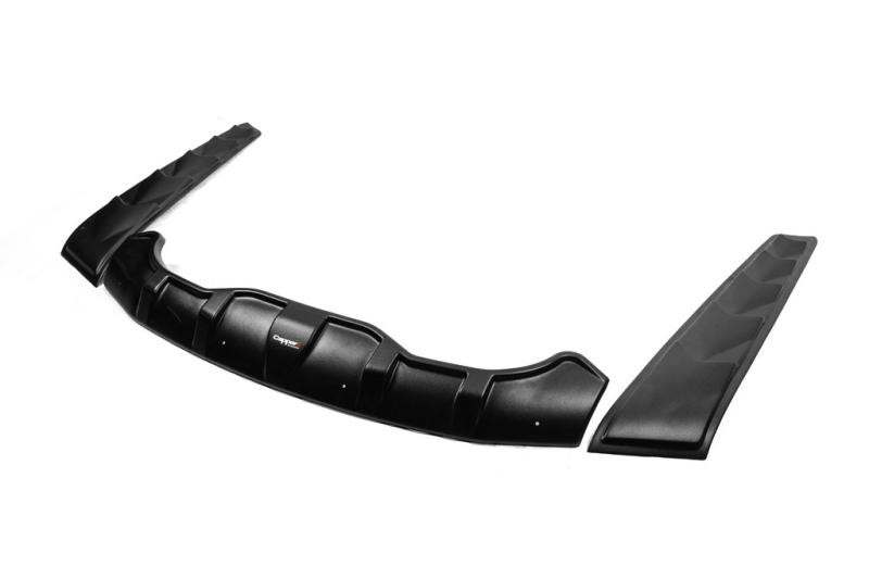 Купить Комплект накладок на капот DRAGON (3 шт) для Nissan Navara 2006-2015 гг