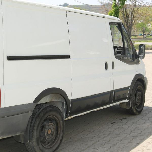 Купить Молдинг двери EuroCap (6 шт, ABS, короткая база) для Ford Transit 2000-2014 гг