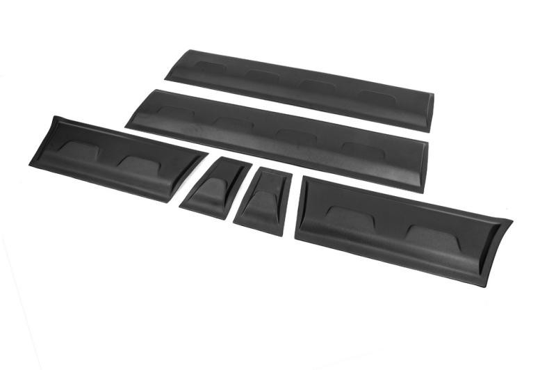 Купить Молдинг двери EuroCap (6 шт, ABS, короткая база) для Ford Transit 2000-2014 гг