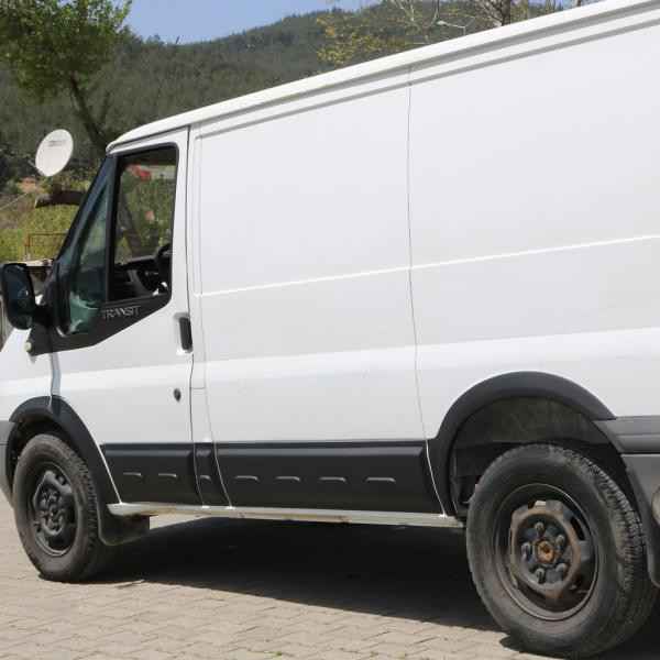 Купить Молдинг двери EuroCap (6 шт, ABS, короткая база) для Ford Transit 2000-2014 гг