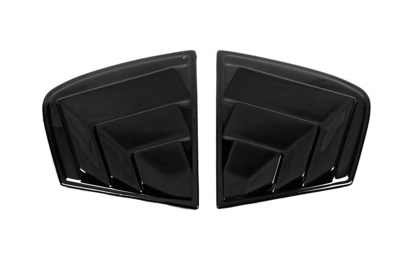 Купить Накладки на задние окна EuroCap (2 шт, ABS) для Fiat Tipo 2016- гг